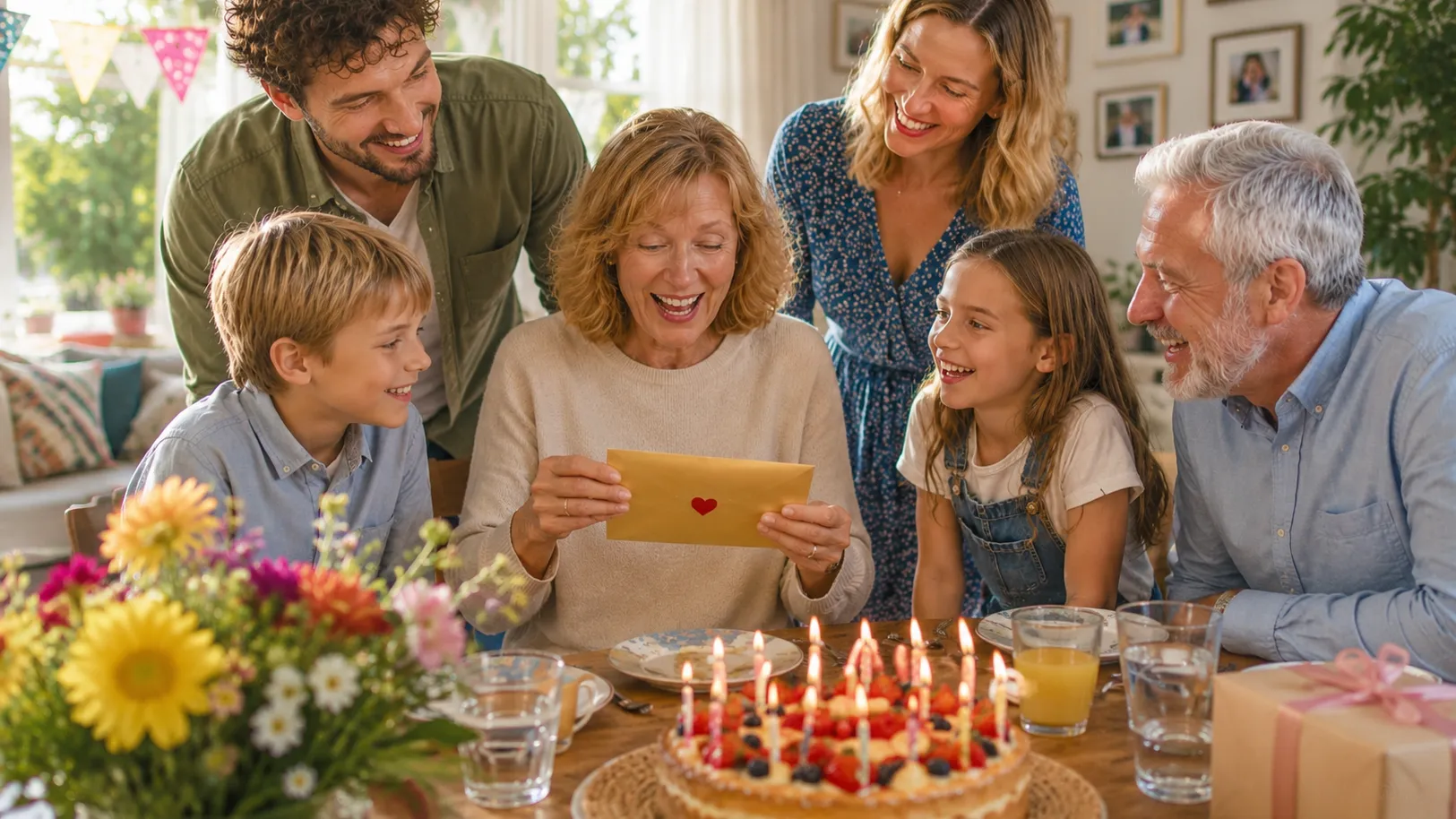 Emotionale Geburtstagsüberraschung mit personalisiertem Song für die Familie