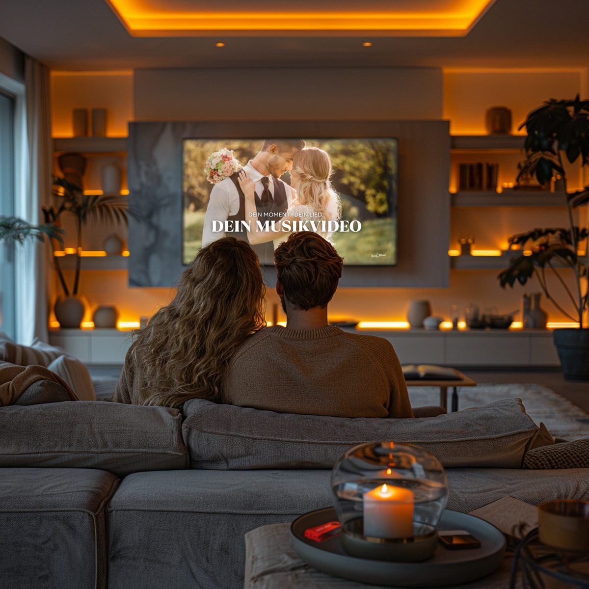 Personalisierbares Musikvideo als Geschenk