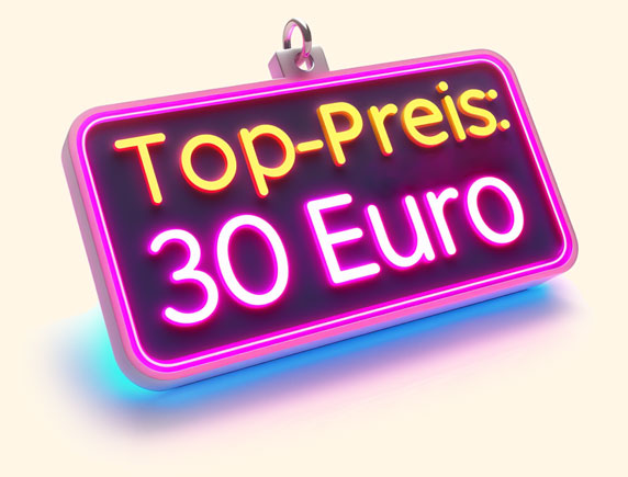 Top-Preis: 30 Euro